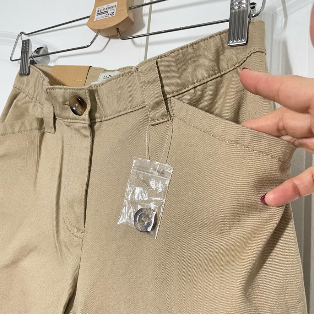 L.L. Bean Classic Fit Chino Pants size 6P NWT - Picture 3 of 6